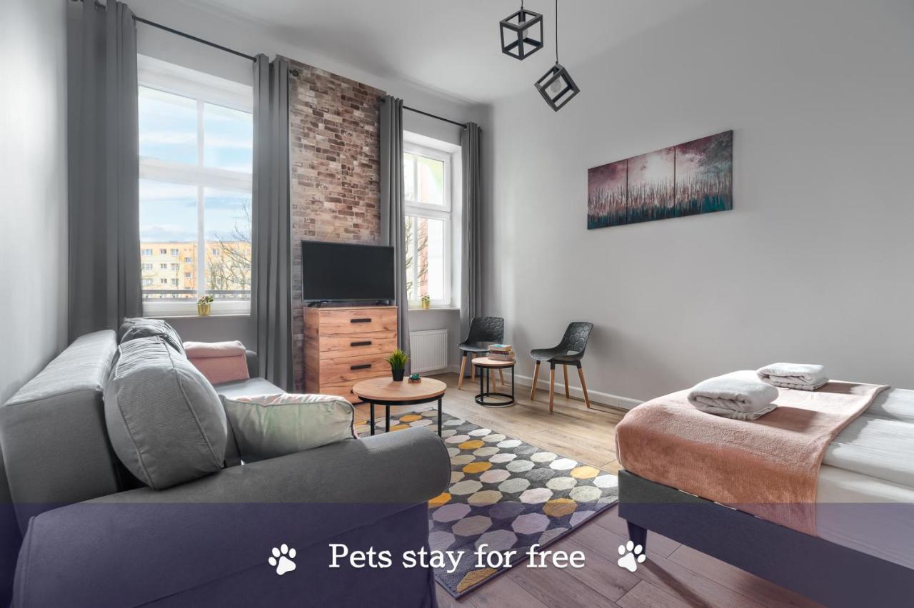 Margi Eos Apartament Large & Balcony Apartment Szczecin Exterior photo